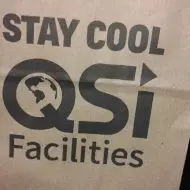 Quality Solutions Incorporated Logo'd Gift Bag Up Close View Promotional Products - Quality Solutions Incorporated Logo'd Gift Bag Up Close View