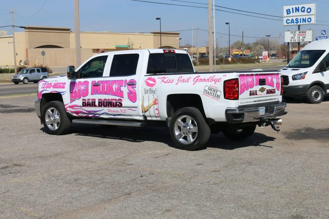 Big Mike's Bail Bonds Spot Vinyl Graphics Big Mike's Bail Bonds Spot Vinyl Graphics
