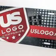Promo6 Promotional Products - Branded License Plate