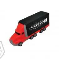 Semi-Truck-Stress-Ball Promotional Products - Semi Truck Shaped Logo'd Stress Ball