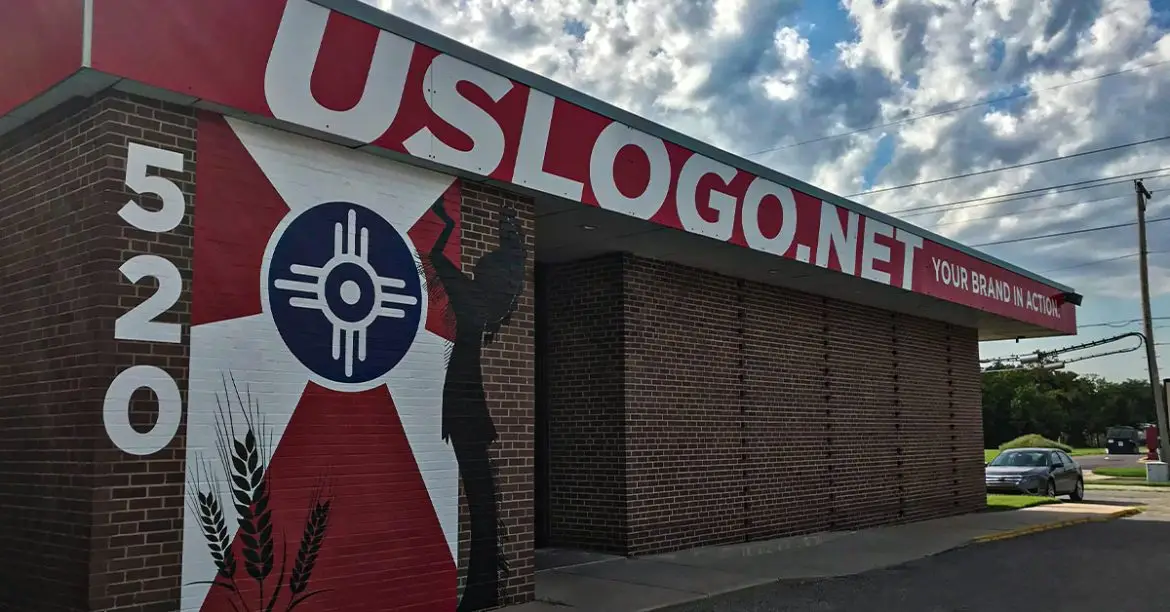 Building Wrap US LOGO in Wichita, Kansas