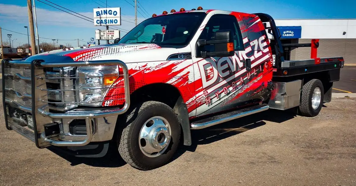 Vehicle Wrap in Wichita, Kansas from U.S. Logo