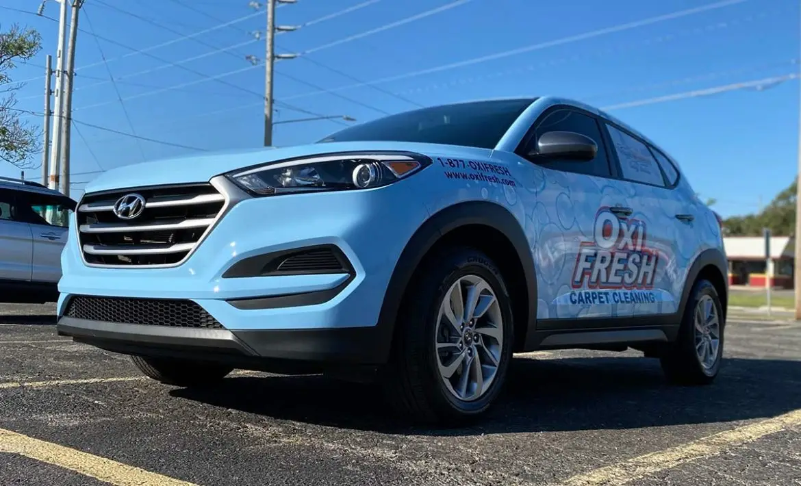Vehicle Wrap with U.S. Logo in Wichita, Kansas