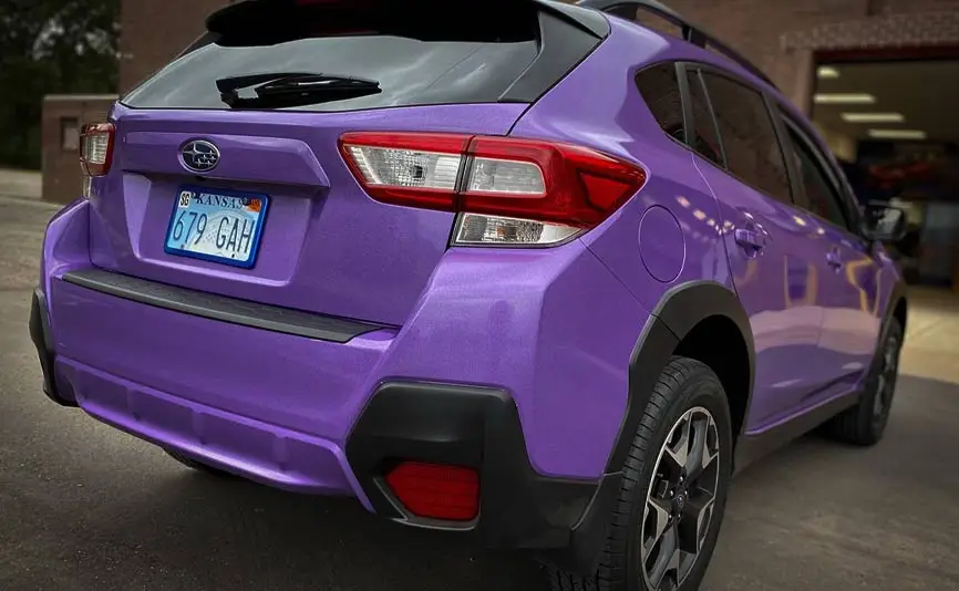 College Hill vehicle wrap branded by U.S. Logo in Wichita, Ks